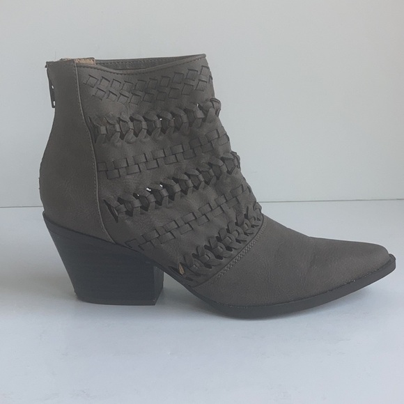 Seven Dials Quinn zip up ankle bootie gray - Picture 2 of 14